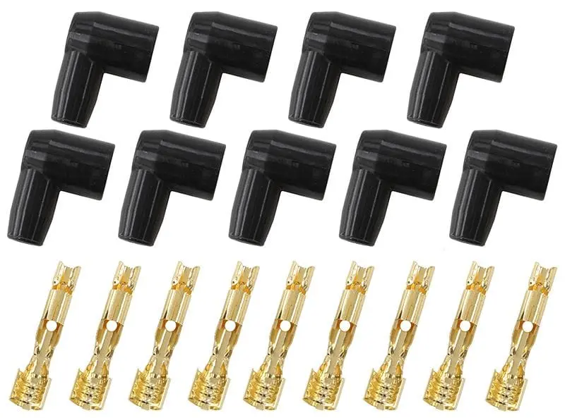 Xpro Af4030-8851 Silicone 90° Socket-Style Distributor And Coil Boots 1