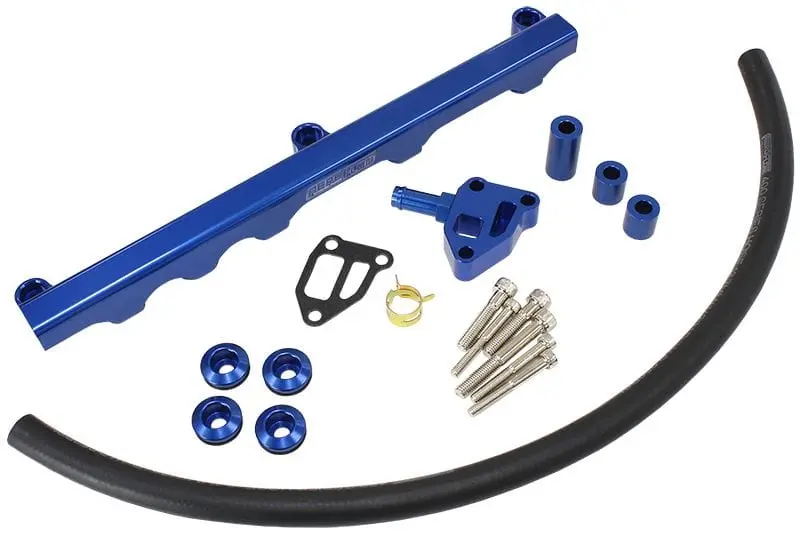 Billet Efi Fuel Rail For Nissan S14/S15 Sr20 – Blue, Af64-2122 1