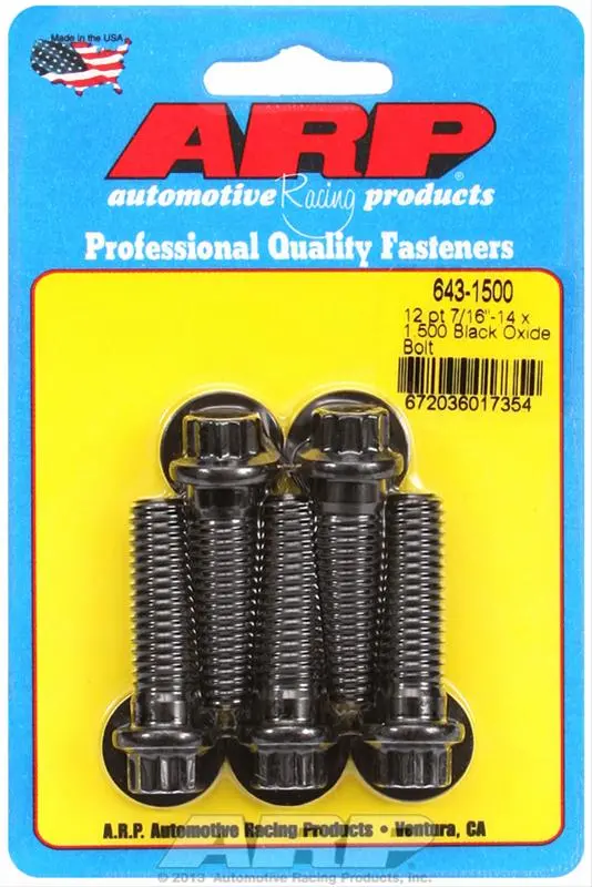 Arp 643-Series Chromoly Engine Bolts – 1.5" Length 1
