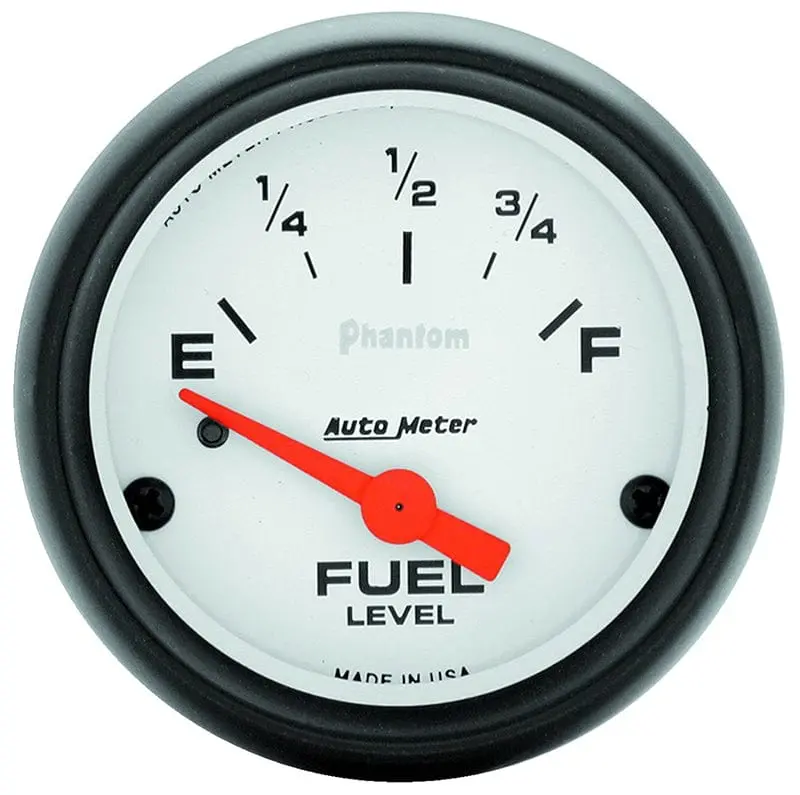 Phantom Series Analog Fuel Level Gauge With Led Illumination – Universal Mount (Au5714) 1