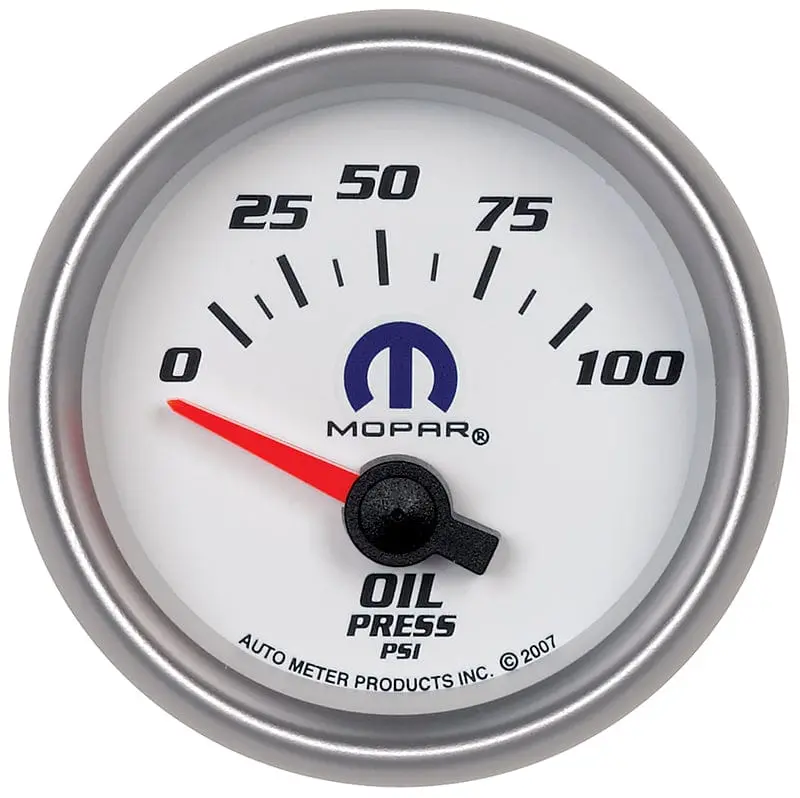Mopar Factory-Style Oil Pressure Gauge – Au880029 1
