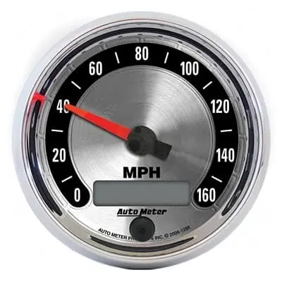 Autometer American Muscle Analog Speedometer With Vintage Styling (Model 1288) 1