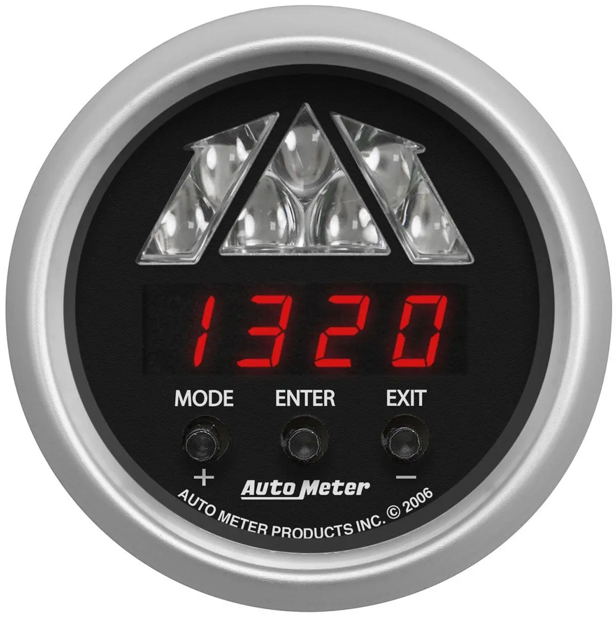 Autometer Au3387 Level 1 Digital Pro Shift Light With Adjustable Rpm Threshold 1