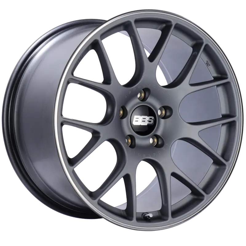 Bbs Ch-R 20X11.5 5X130 Et47 Cb71.6 Satin Titanium Polished Rim Protector Wheel 1