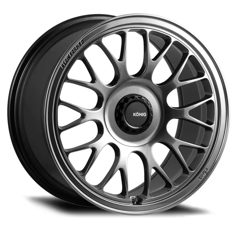 Konig Mrk1 18X8.5 5X112 Et42 Hyper Carbon - Gloss Black Gear Cap/Logo/Cover Plate 1