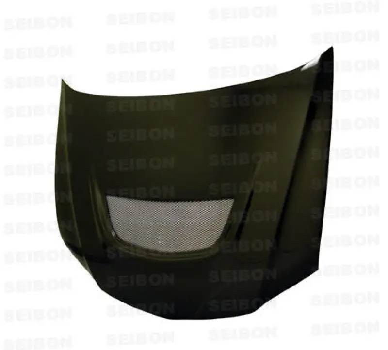 Seibon 03-07 Mitsubishi Evo 8 & 9 Oem Carbon Fiber Hood 1