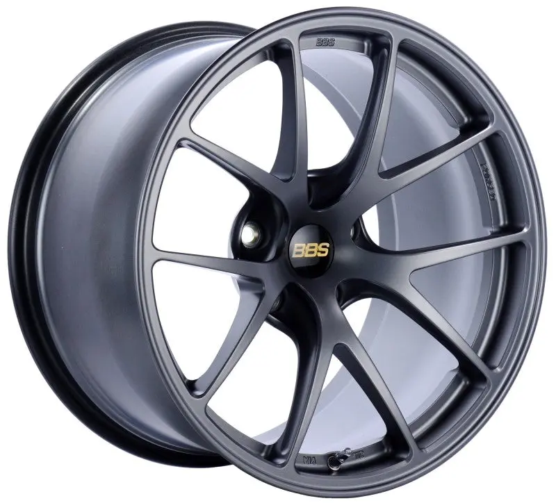 Bbs Ri-A 18X10.5 5X120 Et22 Matte Graphite Wheel -82Mm Pfs/Clip Required 1