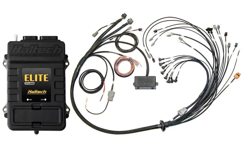 Haltech Elite 2500 Terminated Harness Ecu Kit W/Ev1 Injector Connectors 1