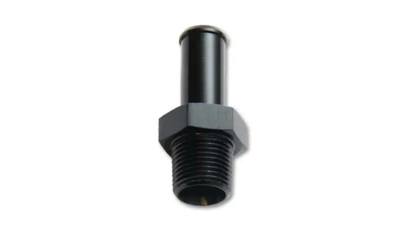 Vibrant 1/16In Npt To 1/4In Barb Straight Fitting - Aluminum 1