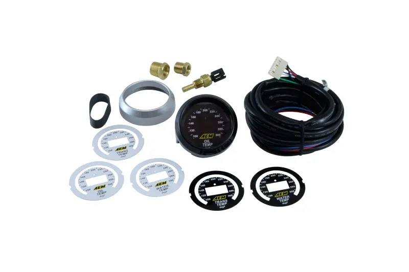 Aem 52Mm Temperature (Transmission / Oil / Water) Digital Gauge 1