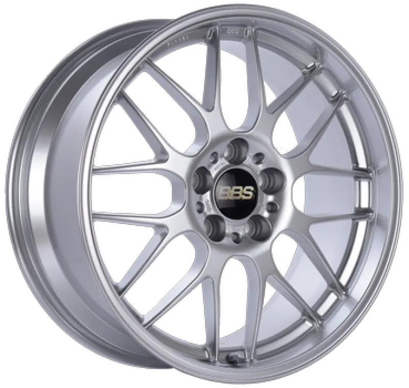 Bbs Rg-R 17X7.5 5X100 Et35 Pfs Diamond Silver Wheel -82Mm Pfs/Clip Req 1