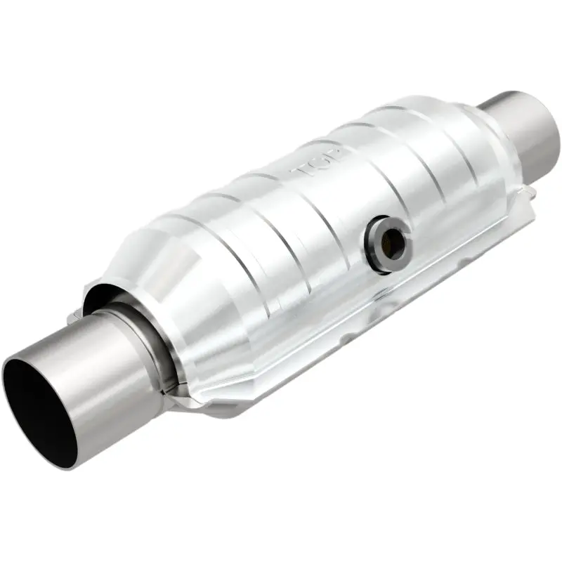 Magnaflow Conv Univ 2.25In Inlet/Outlet Center/Center Round 11In Body L X 5.125In W X 15In Overall L 1