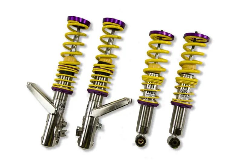 Kw Coilover Kit V1 Honda Civic (All Excl. Hybrid) W/ 14Mm (0.55) Front Strut Lower Mounting Bolt 1