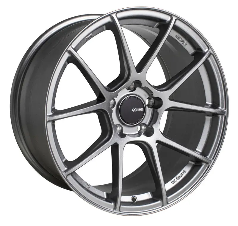 Enkei Ts-V 18X8 5X100 45Mm Offset 72.6Mm Bore Storm Grey Wheel 1