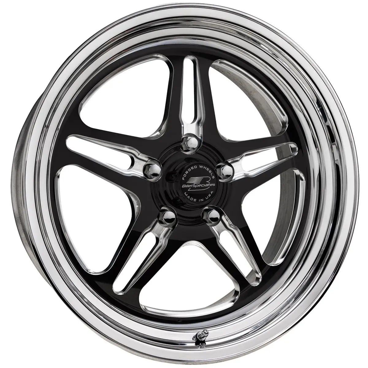 Billet Specialties Amc43 Lonestar Black Satin Custom Wheel (Amcb43811) 1