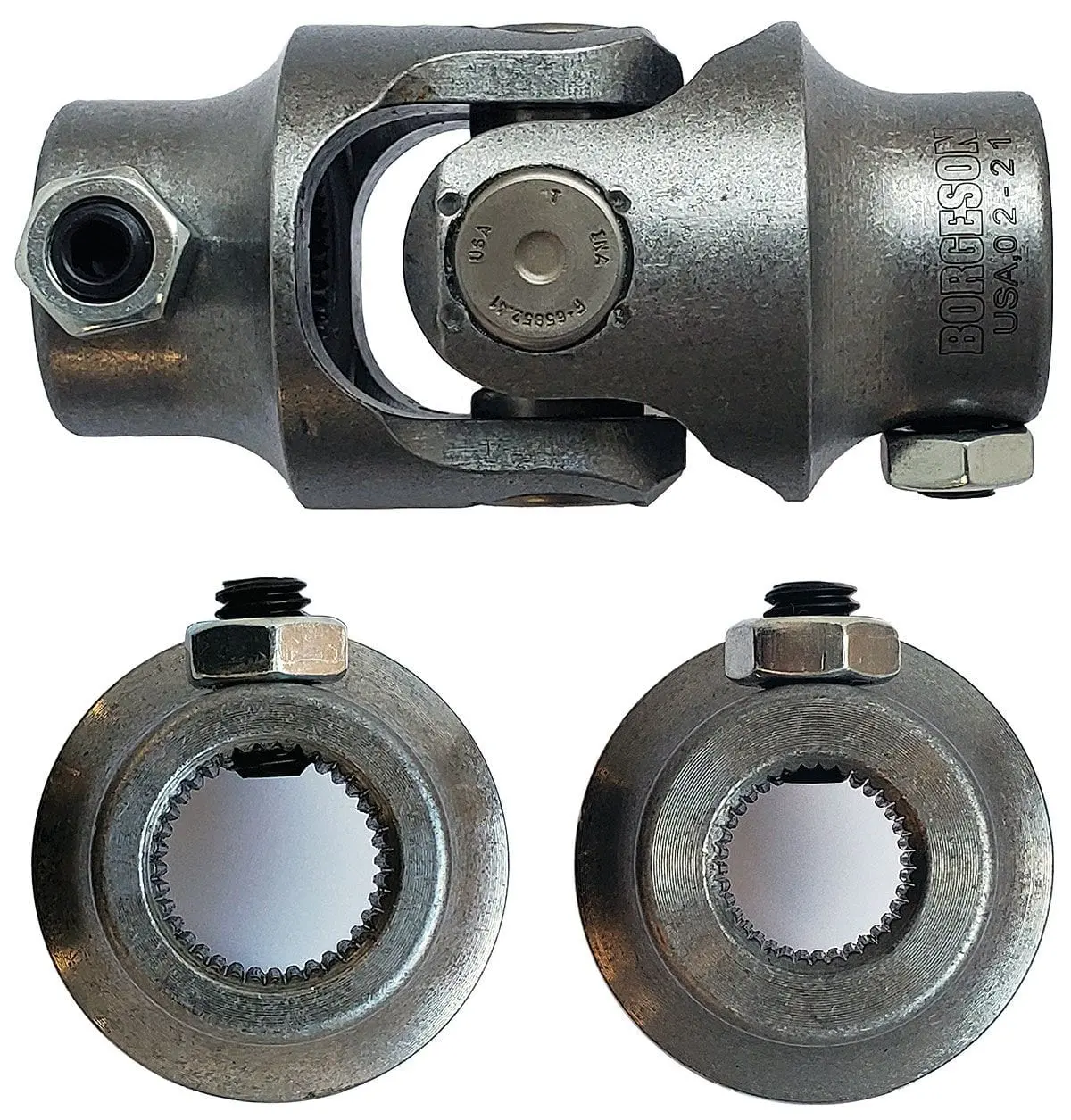 Borgeson Single-Needle Bearing U-Joint – Durable Steel Construction 1