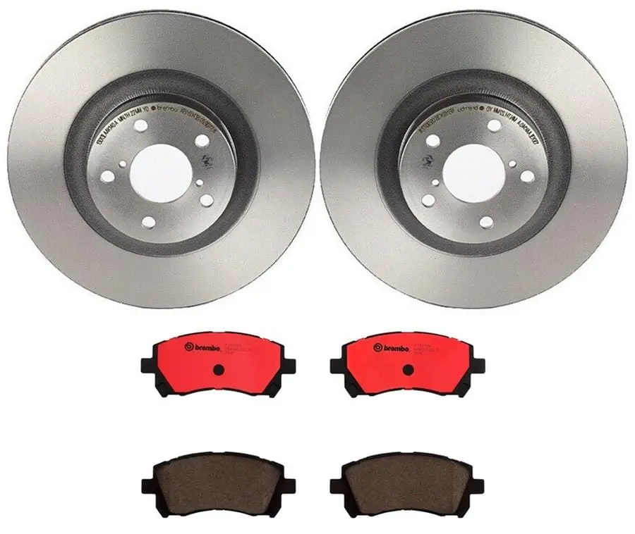 Brembo Kt00165 Full Brake Kit – Premium Disc Rotors And Ceramic Brake Pads 1