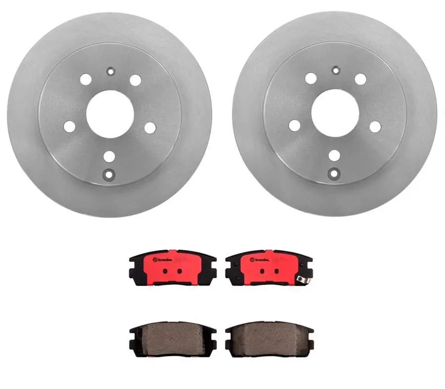 Brembo Kt00407 Disc Brake Pad And Rotor Combo Kit 1