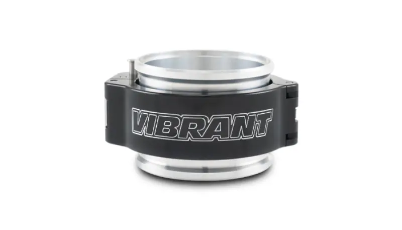 Vibrant 2.50In O.D. Aluminized Hd 2.0 Clamp Assembly - Anodized Black 1