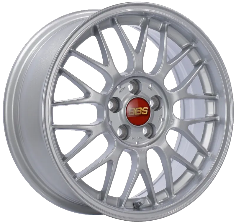 Bbs Rg-F 16X7 5X100 Et35 Sport Silver Wheel -70Mm Pfs/Clip Required 1