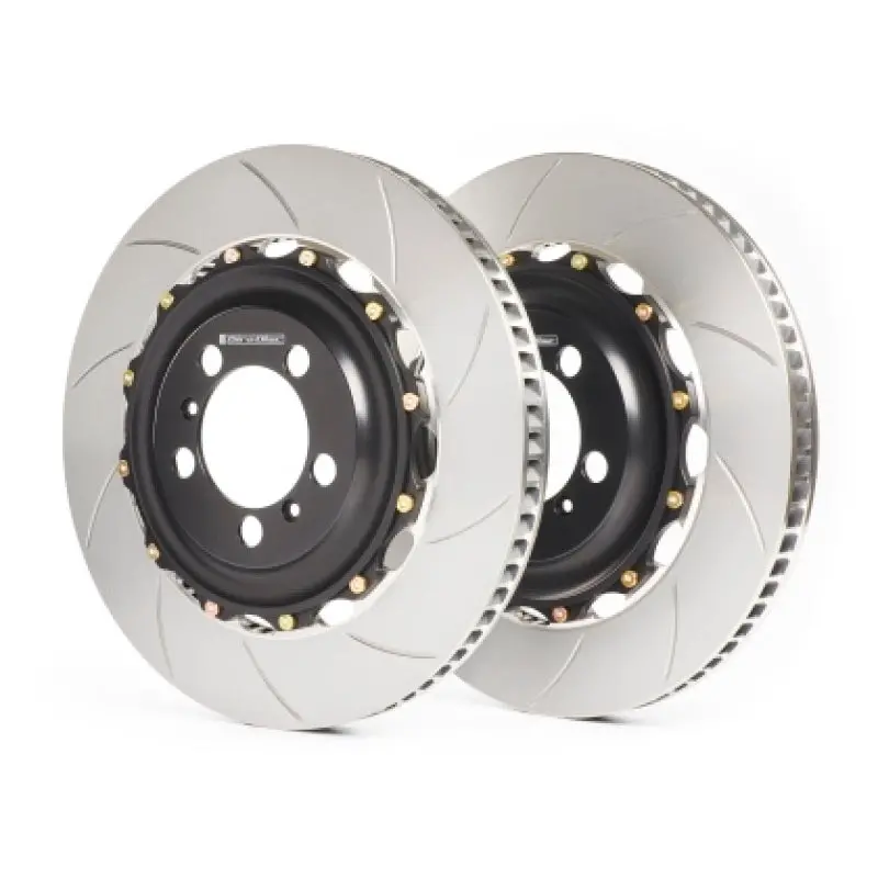 Girodisc 01-06 Bmw M3 (E46 W/345Mm Front Rotor) Slotted Front Rotors 1