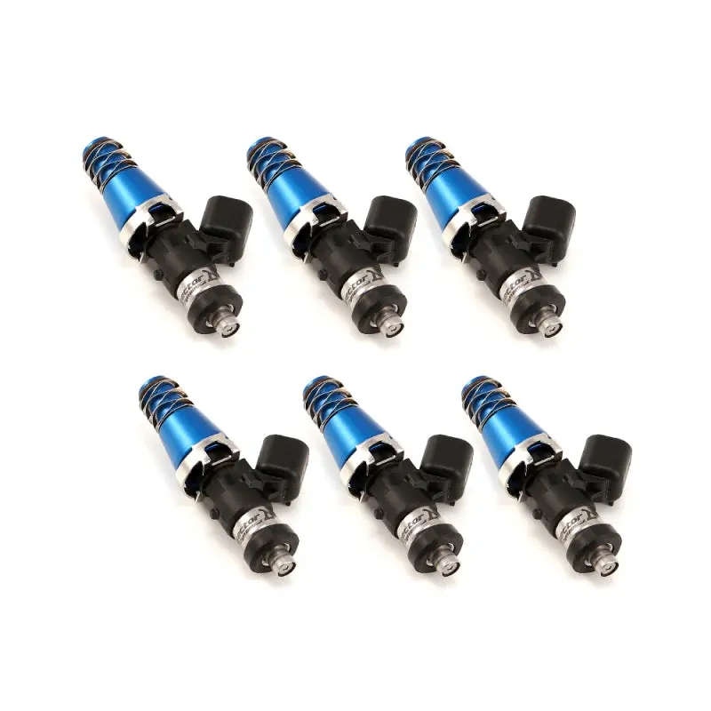 Injector Dynamics 1340Cc Injectors - 60Mm Length - 11Mm Blue Top - Denso Lower Cushion (Set Of 6) - 1300.60.11.D.6 1