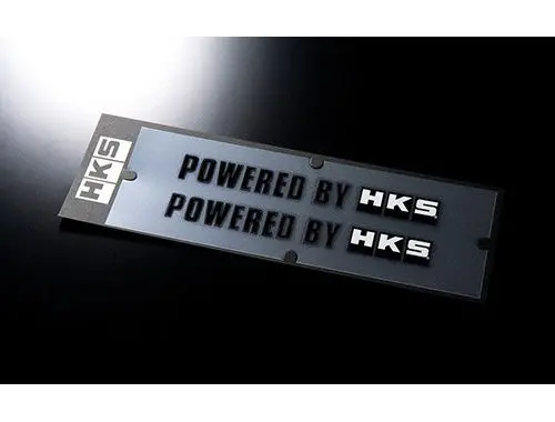 Hks Hks Sticker Powered By Hks W200 Black - 51003-Ak133 1