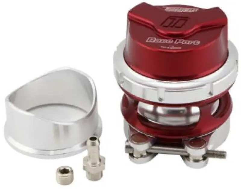Turbosmart Bov Raceport Female Gen-V Red - No Weld Flange 1