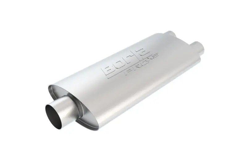 Borla Pro-Xs 2.5In Tubing 19In X 4In X 9.5In Oval Center/Dual Muffler 1