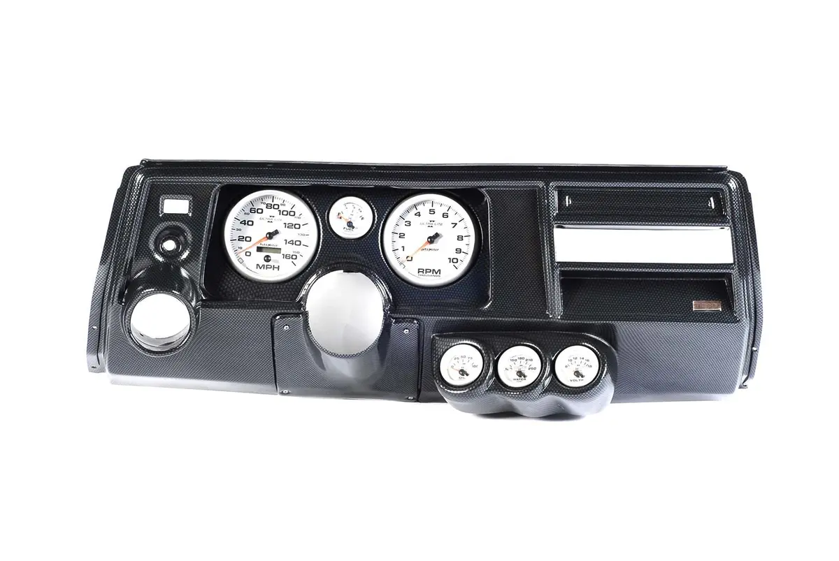 Classic Thunder Road Instrument Panel – Custom Dash With Autometer Gauges, Vintage Style (103690923) 1