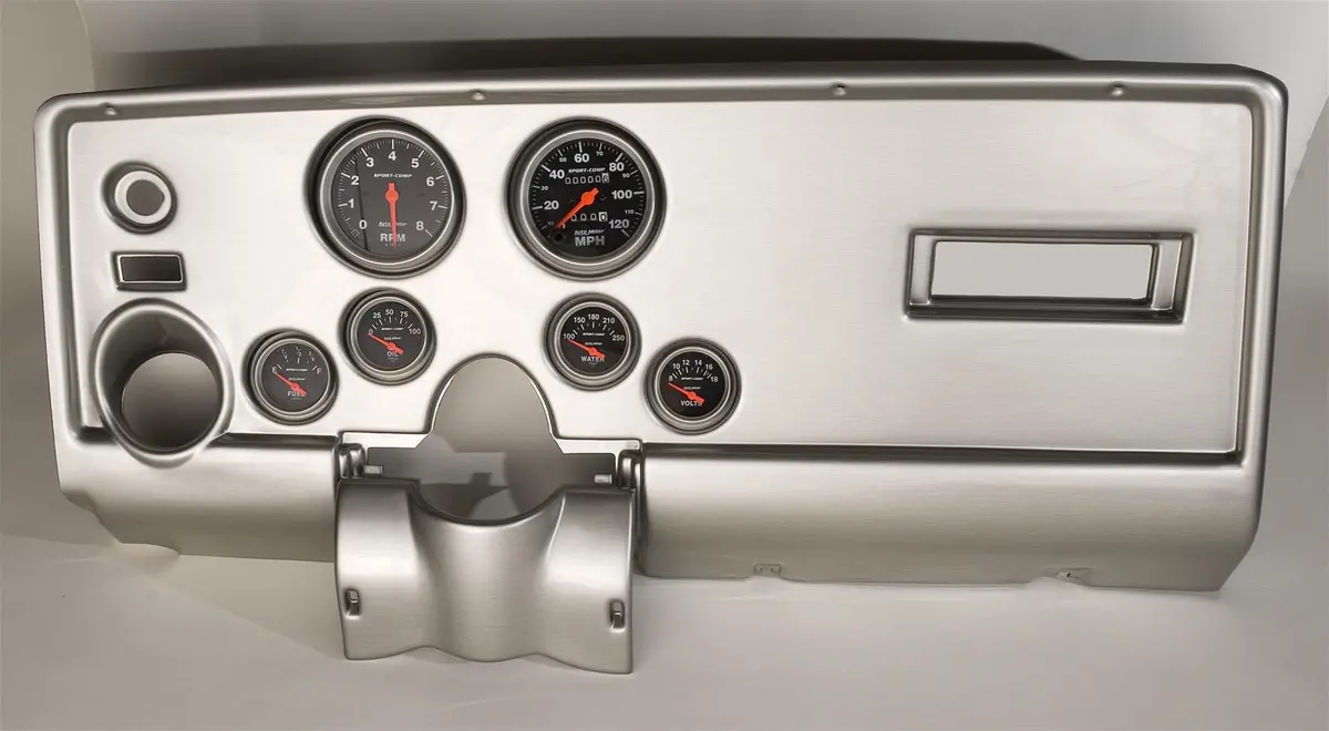 Classic Thunder Road 410690112 Instrument Panel Featuring Autometer Gauges 1
