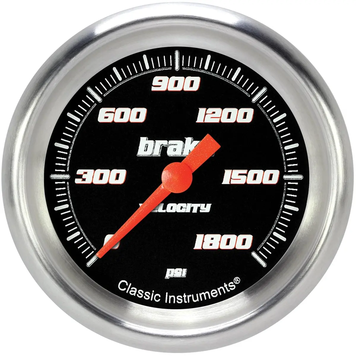 Classic Instruments Velocity Series Black-Analog Gauge Set With White Illumination (Vs367Bapf) 1