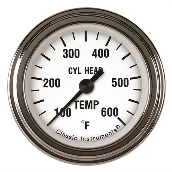 Classic Instruments Wh197Slf White Hot Series Analog Gauge Set 1