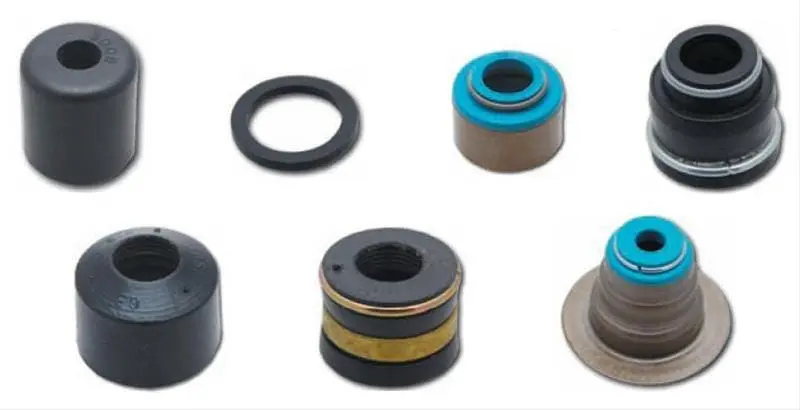 Cometic Precision Valve Stem Seals – Heat-Resistant Silicone Rubber (3260V-16) 1