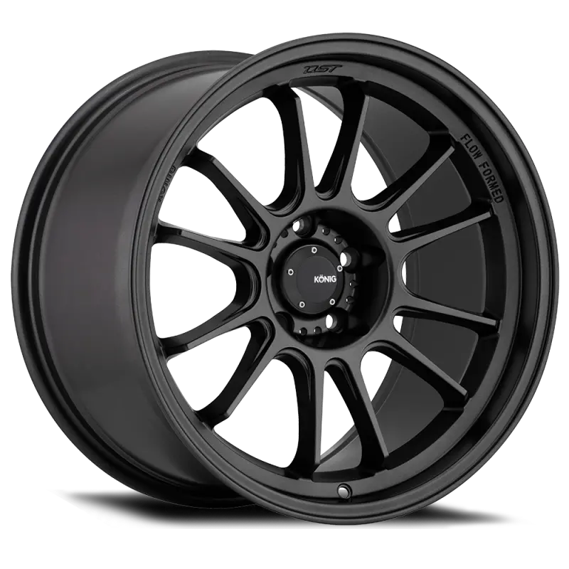 Konig Hypergram 18X9.5 5X114.3 Et25 Matte Black 1