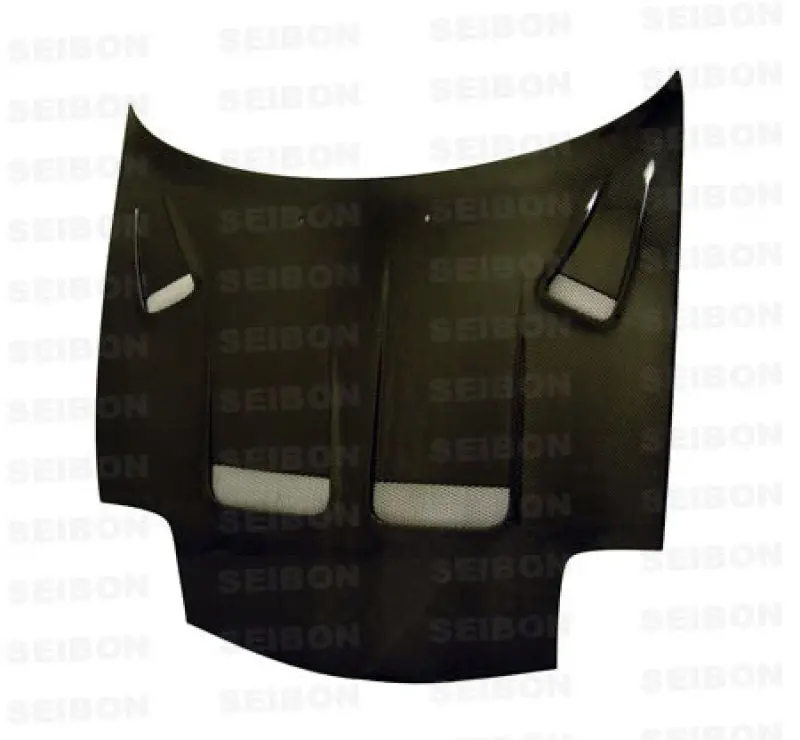 Seibon 93-02 Mazda Rx7 Fd3s Ks Carbon Fiber Hood 1