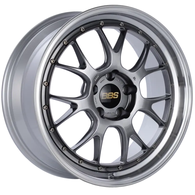 Bbs Lm-R 19X8.5 5X120 Et32 Diamond Black Center Diamond Cut Lip Wheel -82Mm Pfs/Clip Required 1