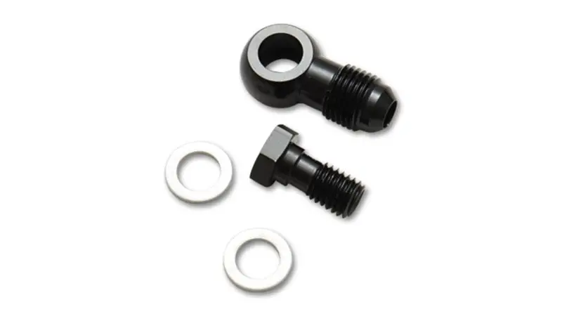 Vibrant -8An Male Banjo Fitting 12Mm X 1.0 Metric Aluminum + 2 Washers 2