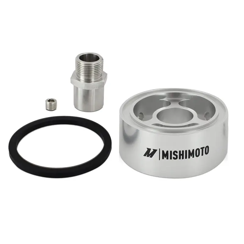 Mishimoto Oil Filter Spacer 32Mm M22 X 1.5 Thread - Silver 1