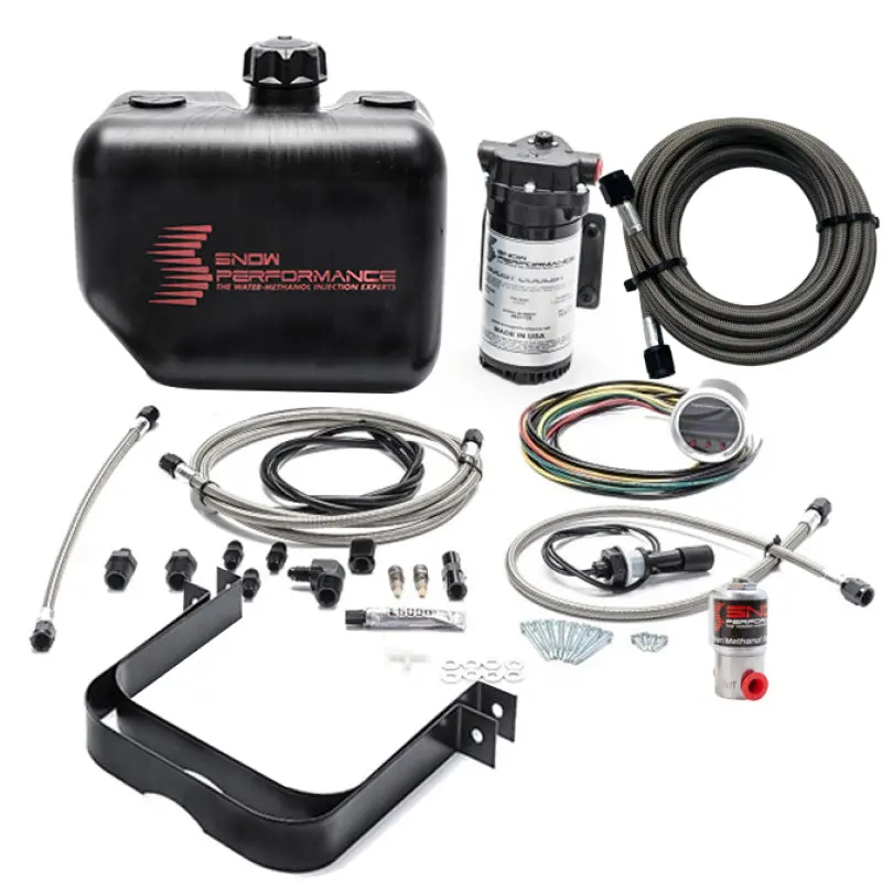 Snow Performance 2.5 Boost Cooler Water Methanol Injection Kit W/ Ss Brd Line & 4An Fittings 1