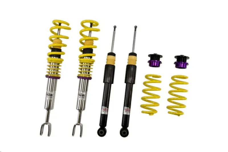 Kw Coilover Kit V1 Audi A4 (8D/B5) Sedan + Avant; Fwd; All Enginesvin# Up To 8D*X199999 1
