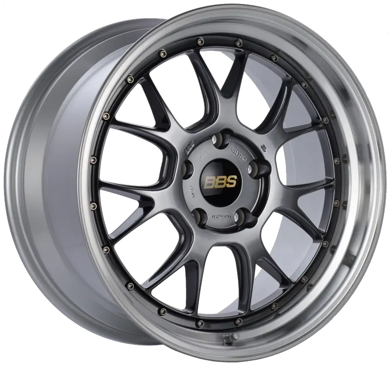 Bbs Lm-R 19X9.5 5X130 Et40 Cb71.6 Diamond Black Center Diamond Cut Lip Wheel 1
