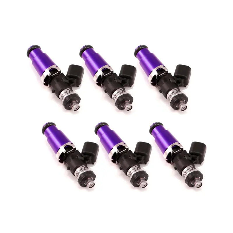 Injector Dynamics Id1050x Injectors 14Mm (Purple) Adaptor Tops Denso Lower (Set Of 6) 1