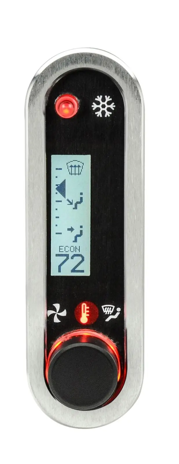 Dakota Digital Dcc-2500V-S-W Climate Control Panel – Full-Color Touchscreen Interface 1