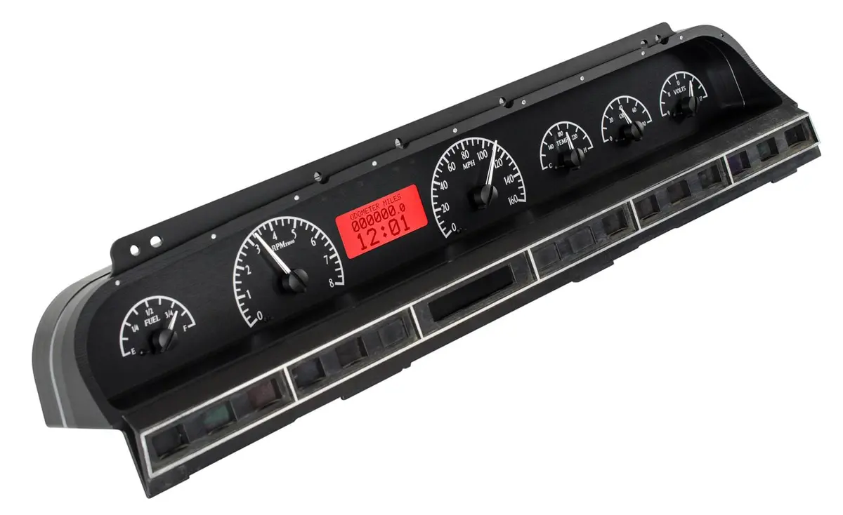 Dakota Digital Vhx-69C-Imp-K-R Direct-Fit Analog Gauge System 1