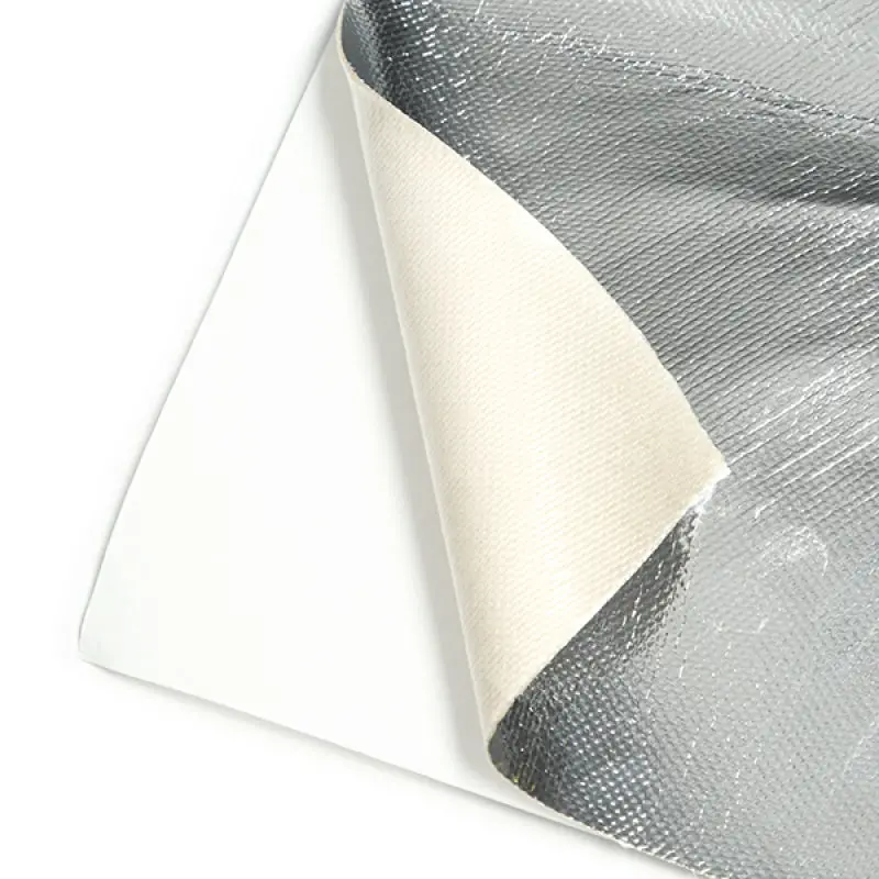Mishimoto Aluminum Silica Heat Barrier W/ Adhesive Backing, 12In X 24In 1