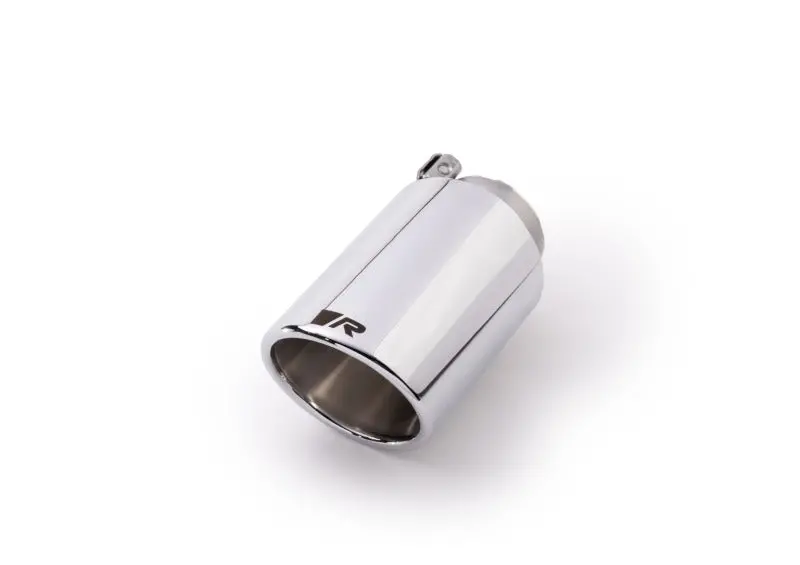 Remus Stainless Steel 102Mm Angled Rolled Edge Chrome W/Adjustable Clamp Tail Pipe (Single) 1