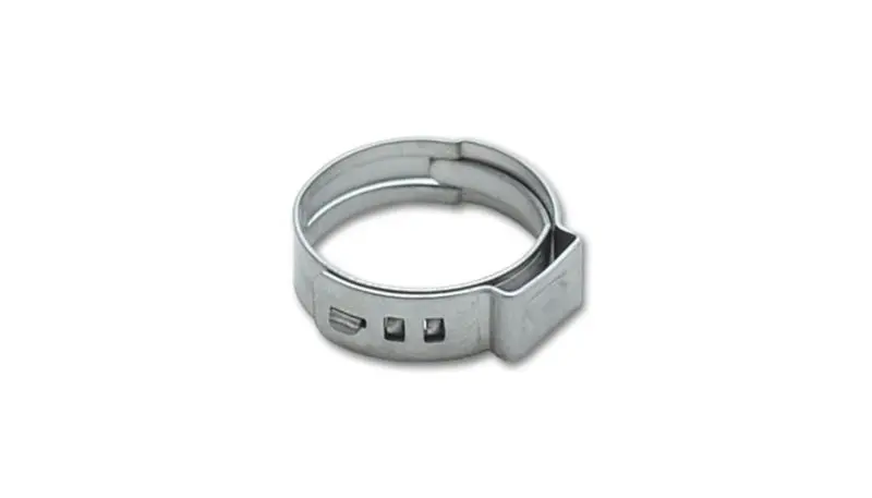 Vibrant One Ear Stepless Pinch Clamps 14.5-17.0Mm Clamping Range (Pack Of 10) Ss 7Mm Band Width 2
