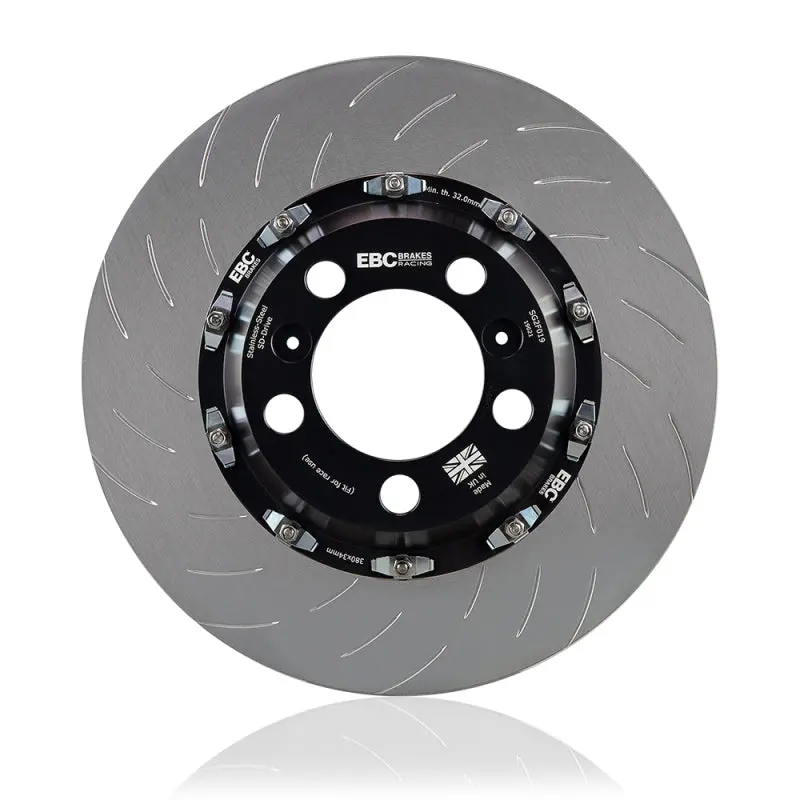 Ebc Racing 2012+ Audi S3 2.0T 2 Piece Floating Conversion Sg Racing Front Rotors 1