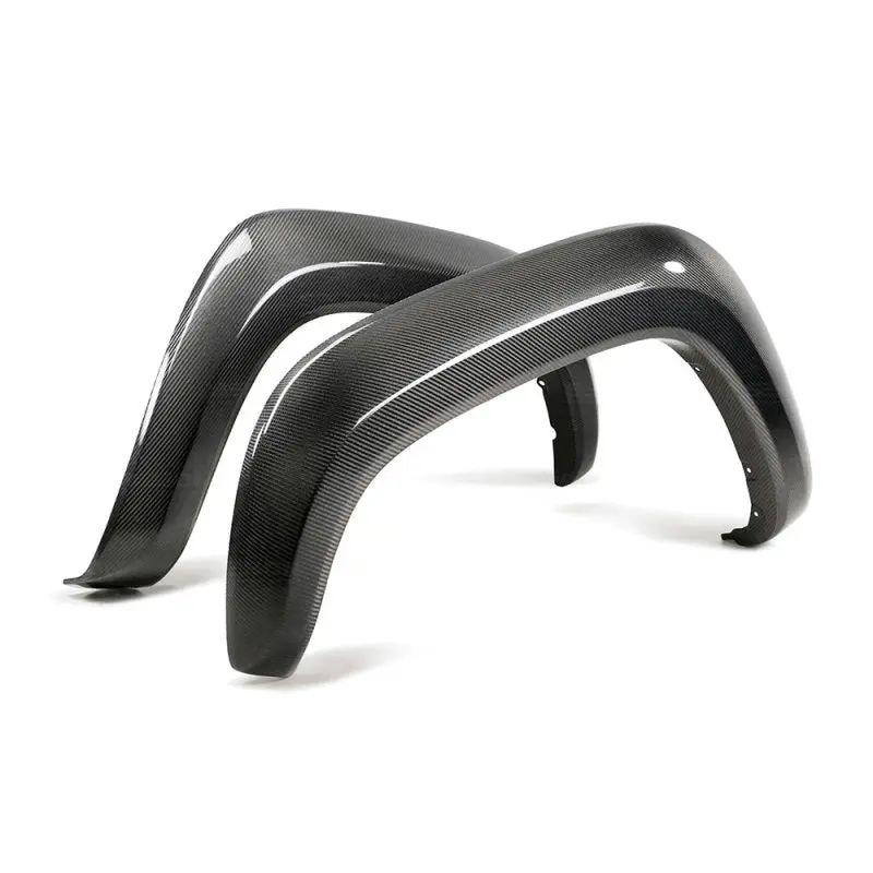 Seibon 16-20 Toyota Tacoma Carbon Fiber Front Fender Flares (Pair) 1